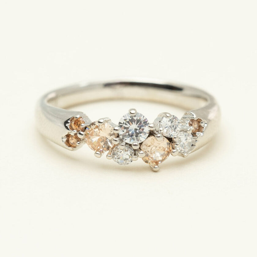 YLVA LI Meadow ring - Champagne